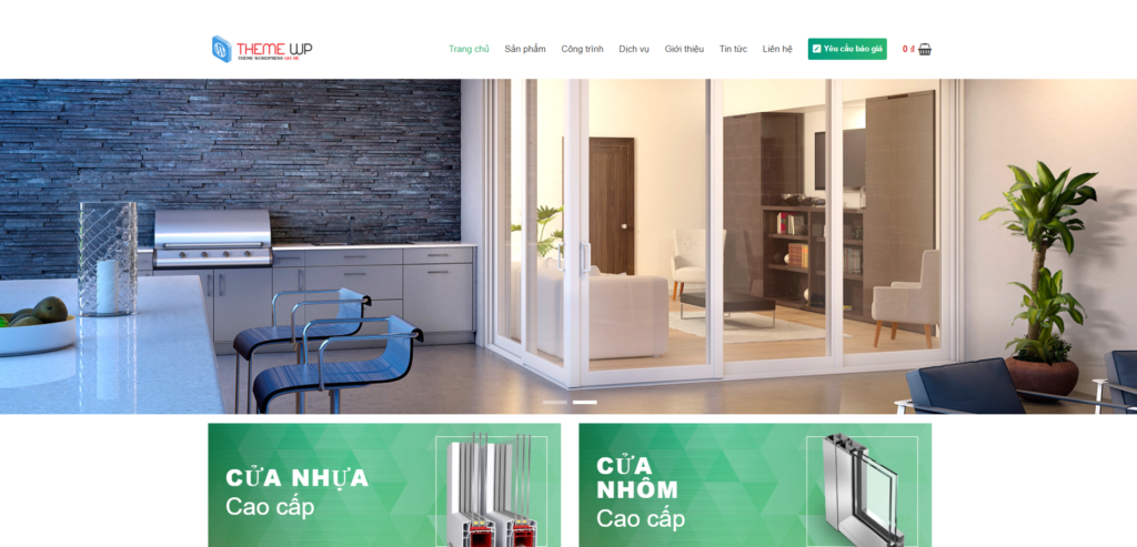 Mẫu website CUANHOM1