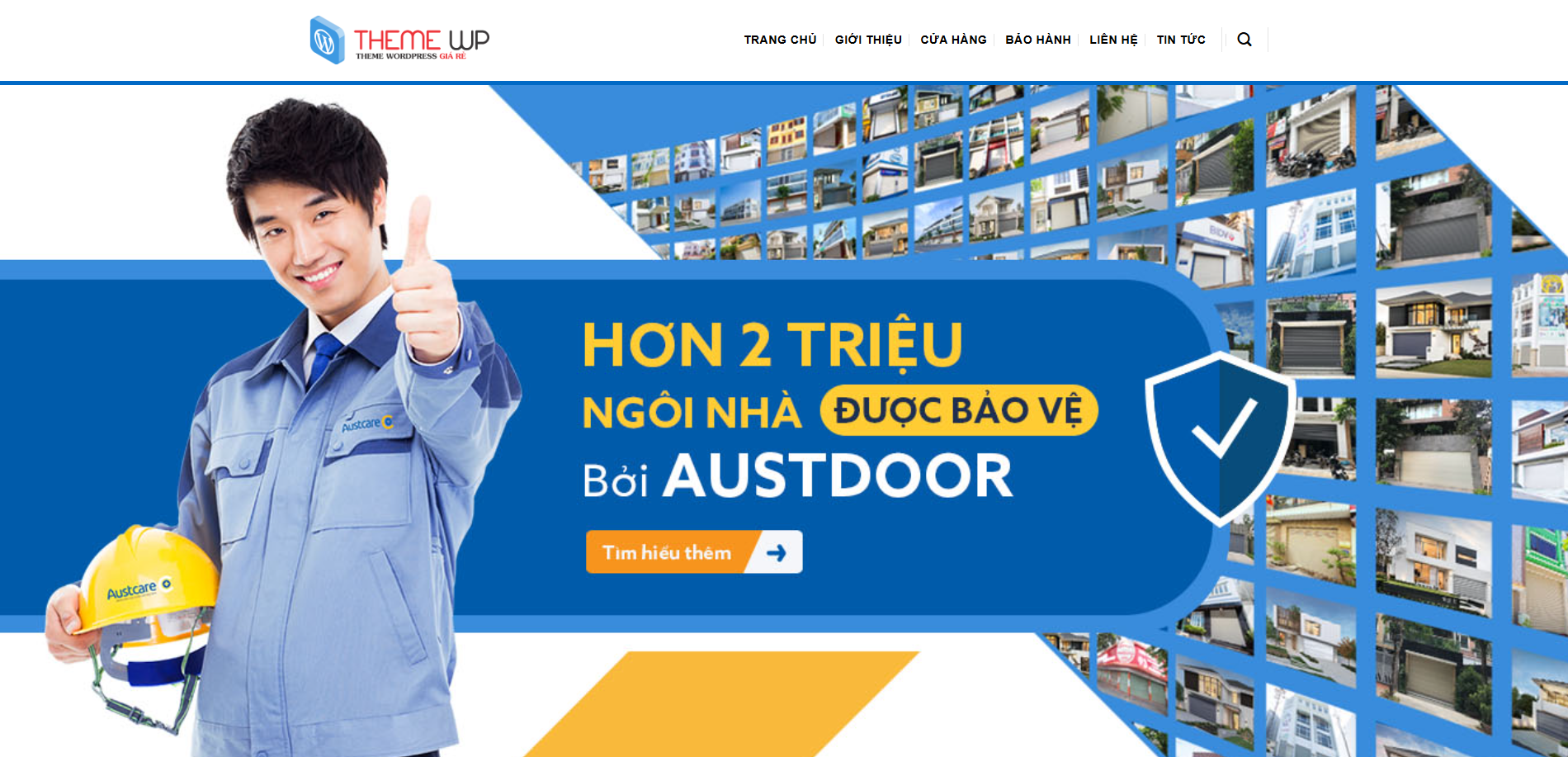 Mẫu website Cửa Nhôm 3