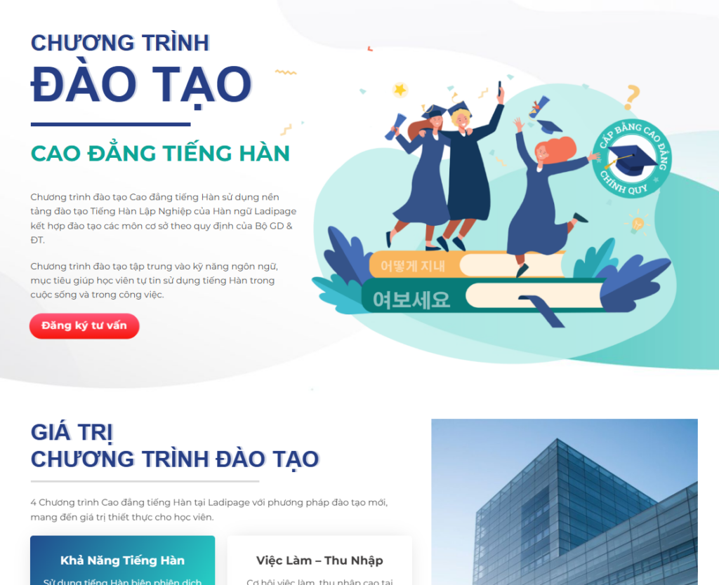 Mẫu website CUNHANDUHOC