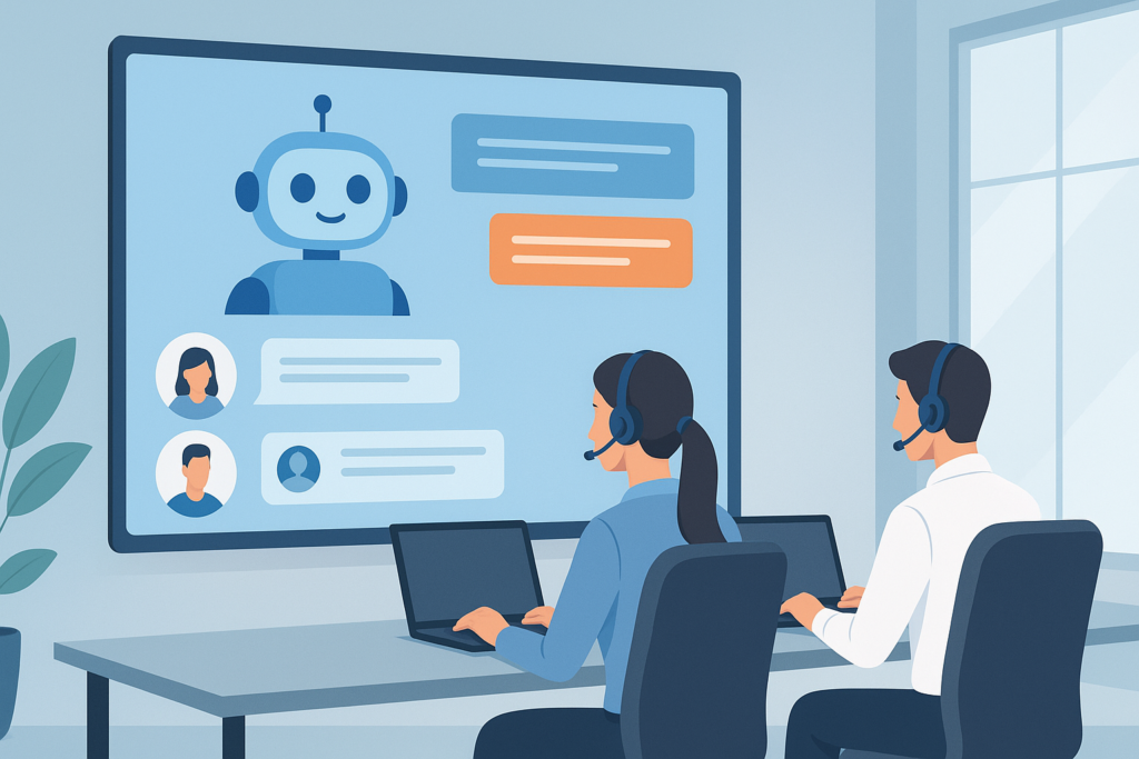 AI chăm sóc khách hàng trên website