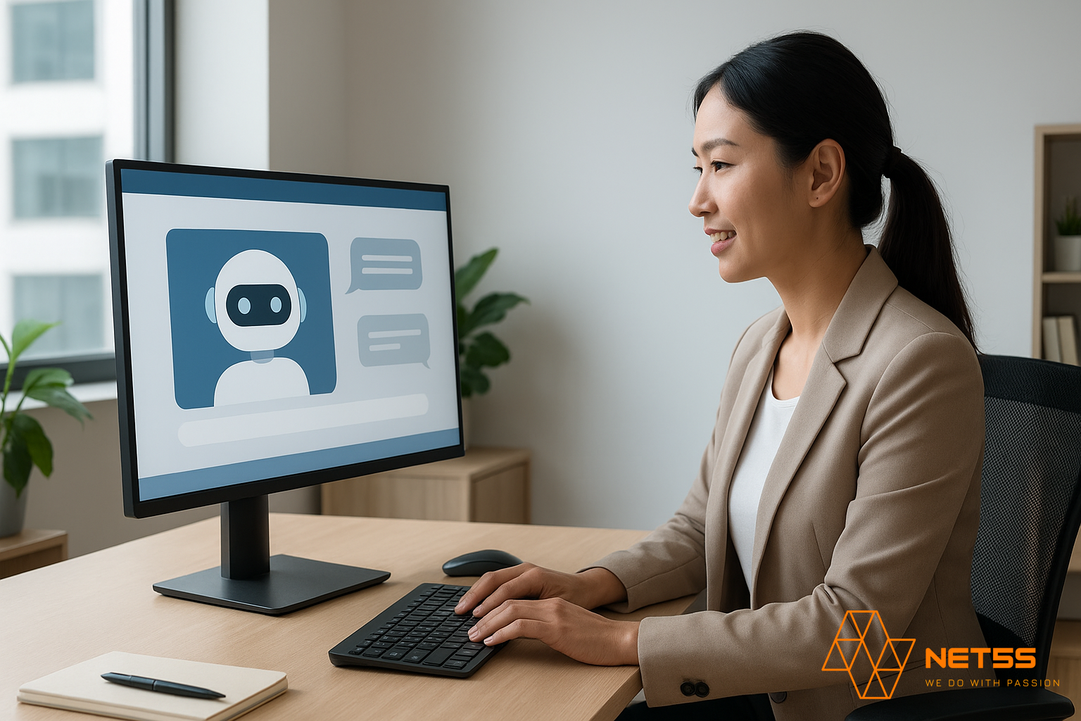 AI hỗ trợ nhân viên văn phòng