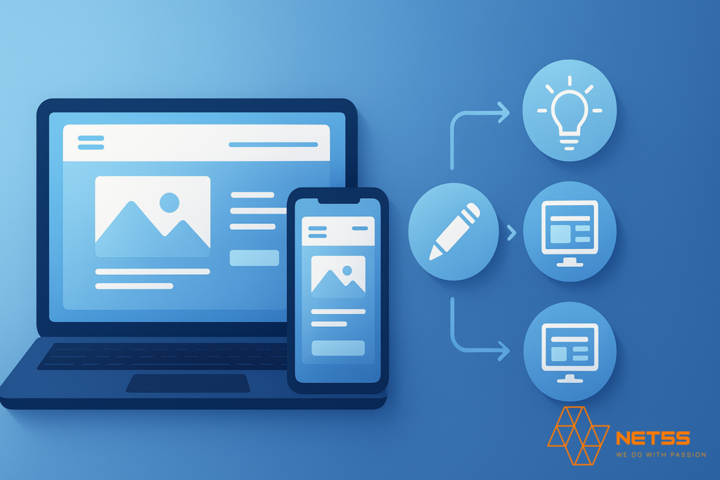 AI tạo landing page tự động