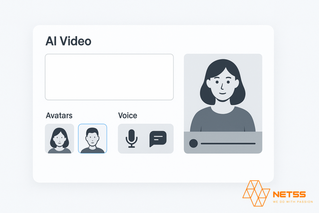 AI tạo video từ text