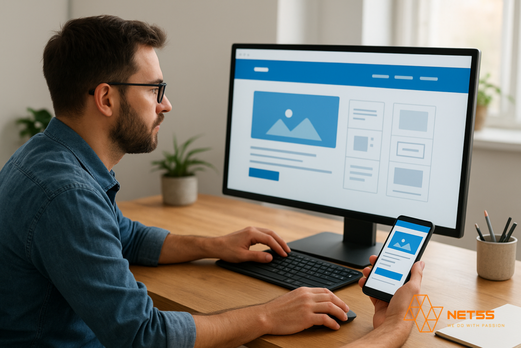 Công cụ AI tạo website