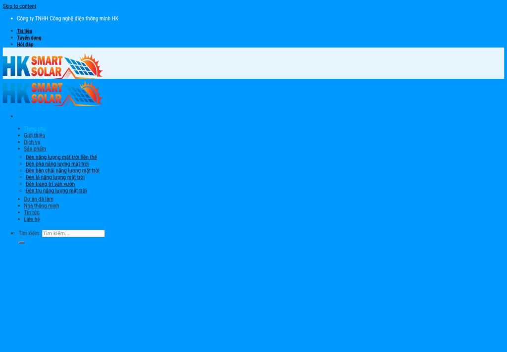Mẫu website DENLED