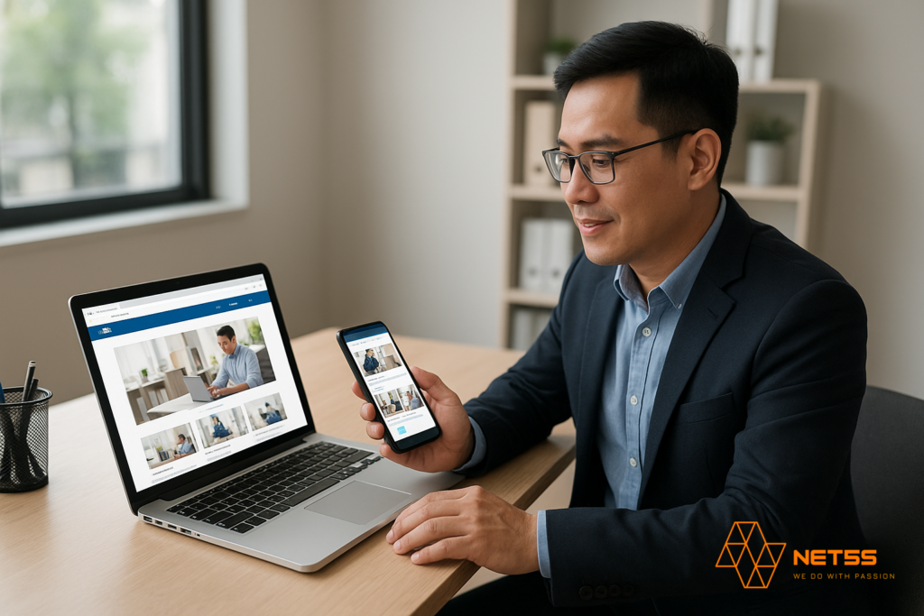 thiết kế web tại Hải Dương