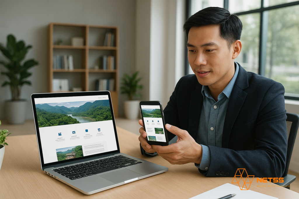 thiết kế web tại Hòa Bình