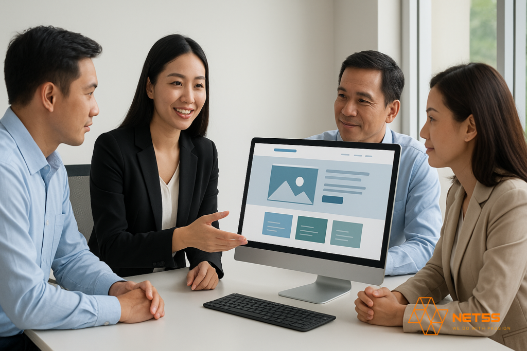 thiết kế web tại Long An