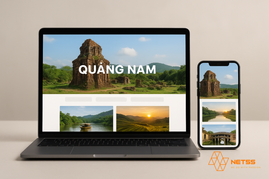 thiết kế web tại Quảng Nam