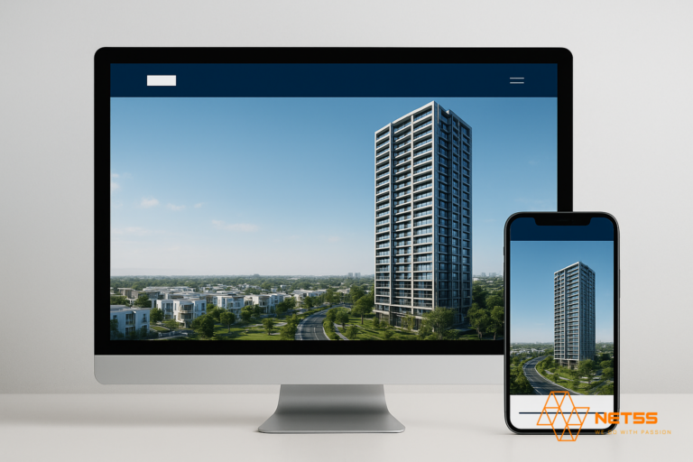 mẫu website bất động sản đẹp