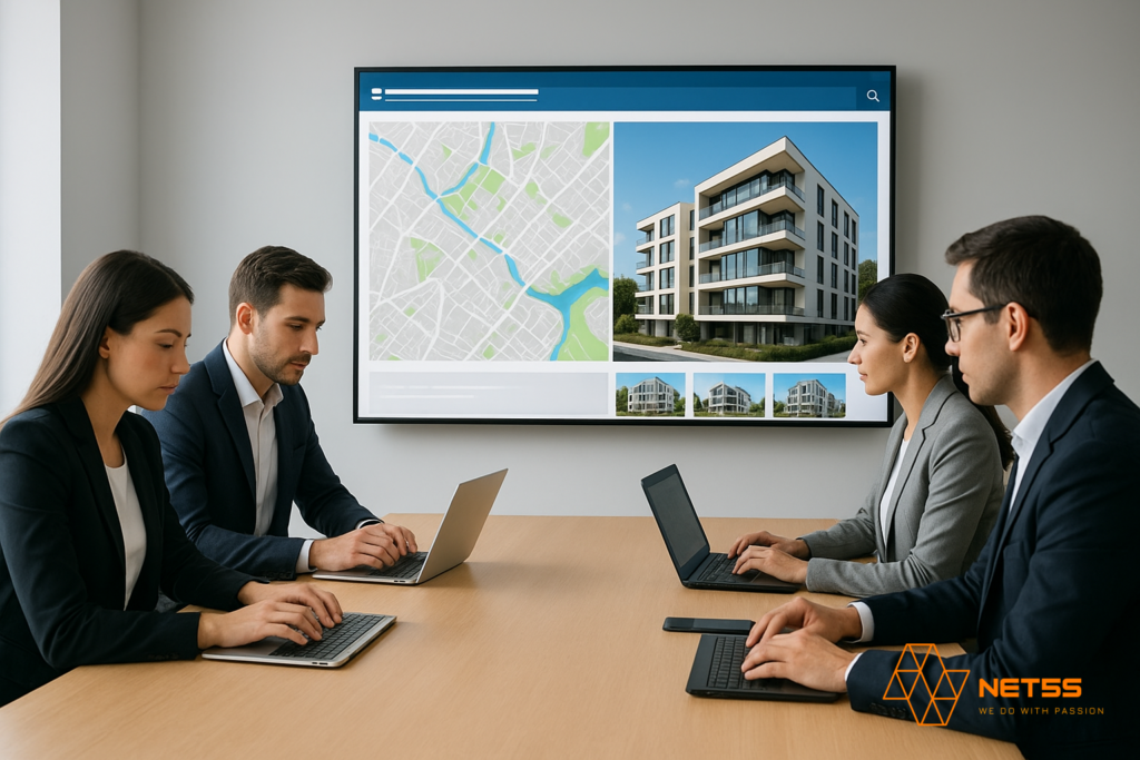 mẫu website bất động sản đẹp