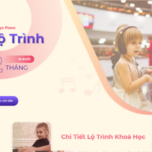 Mẫu website trung tâm dạy piano