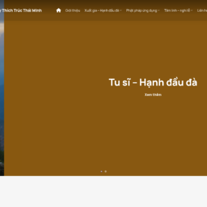Mẫu website tin tức tôn giáo & tâm linh