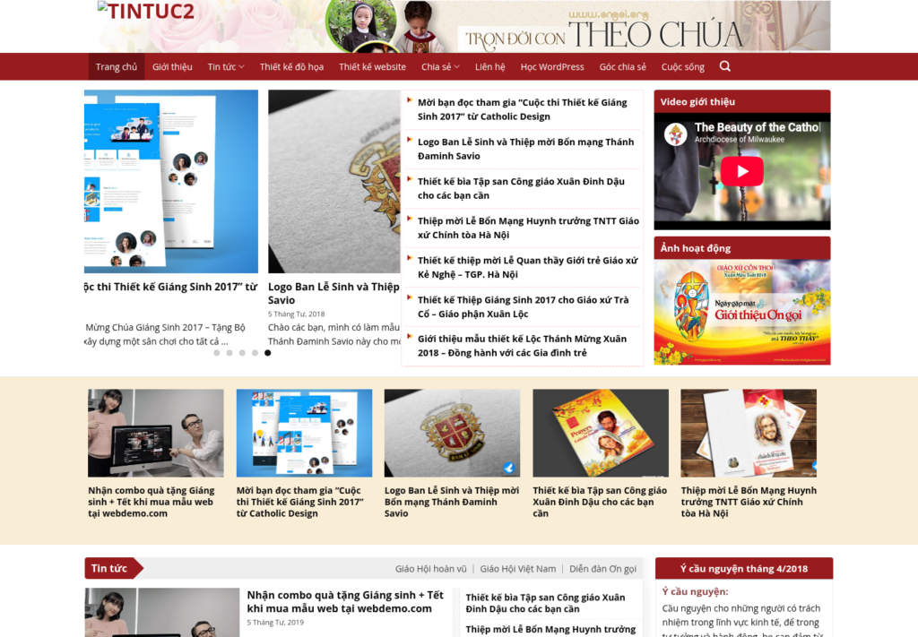 Mẫu website tin tức