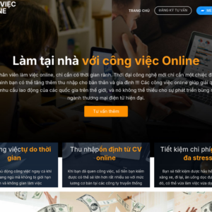 Mẫu website tuyển dụng việc làm trực tuyến