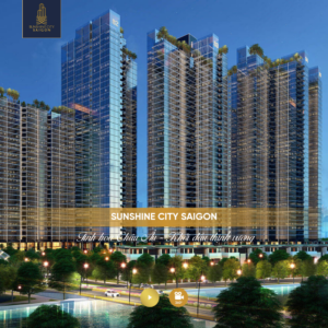 Mẫu website bất động sản Sunshine City Saigon