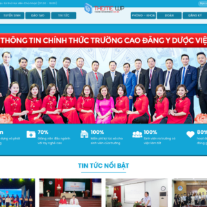 Mẫu website trường học