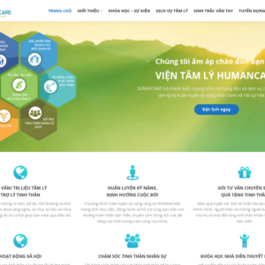 Mẫu website tư vấn tâm lý