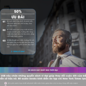 Mẫu website bán hàng USB sách nói
