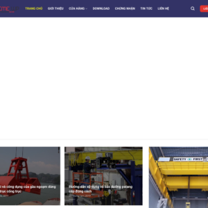 Mẫu website công ty xây dựng
