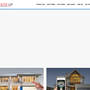 Mẫu website cửa nhôm cao cấp