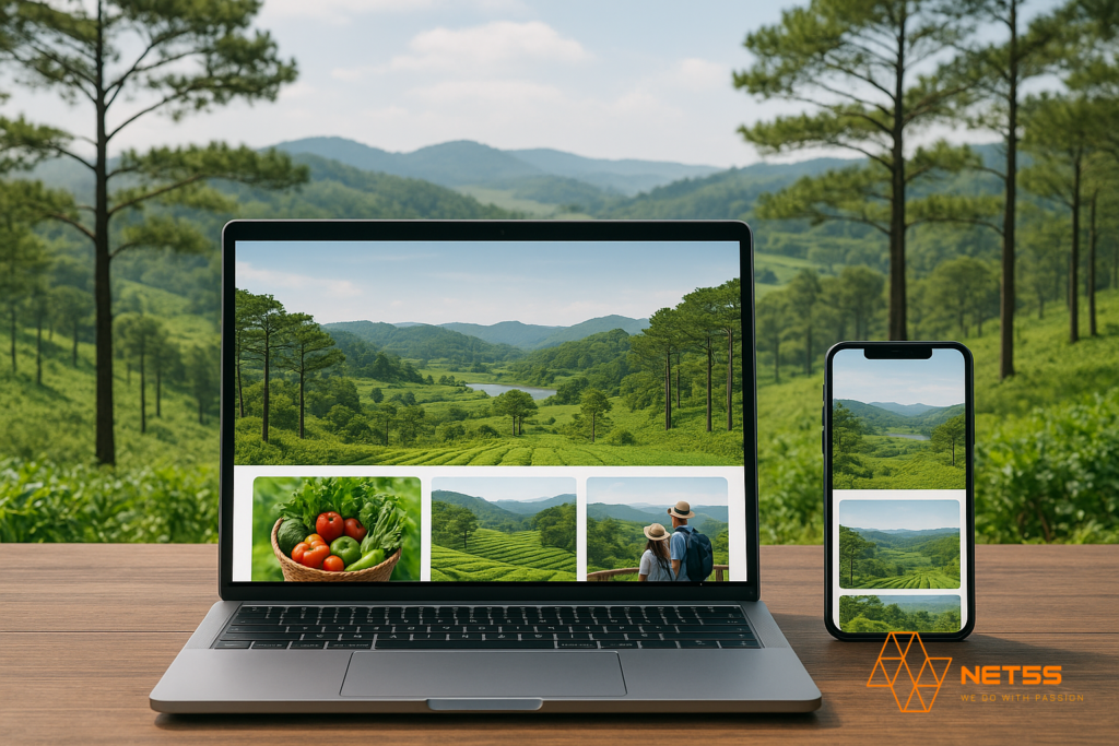 thiết kế web tại Lâm Đồng