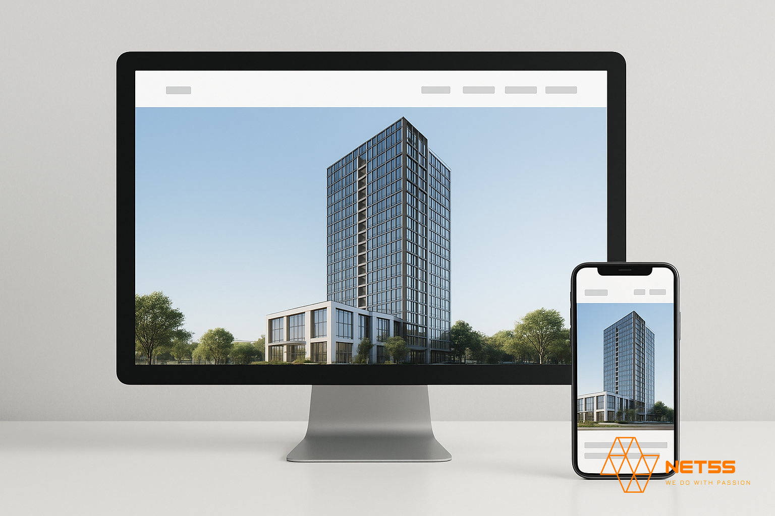 thiết kế website bất động sản